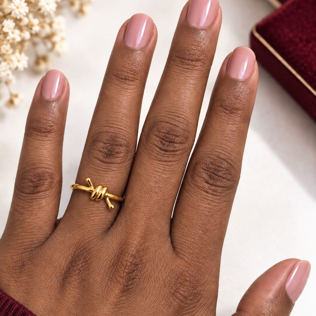 Barbed Wire Wrap Ring