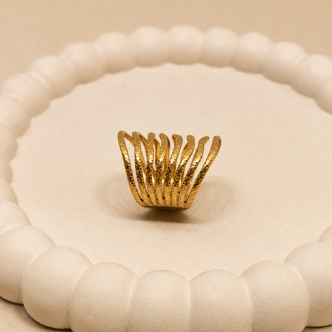 Stacked Wire Ring
