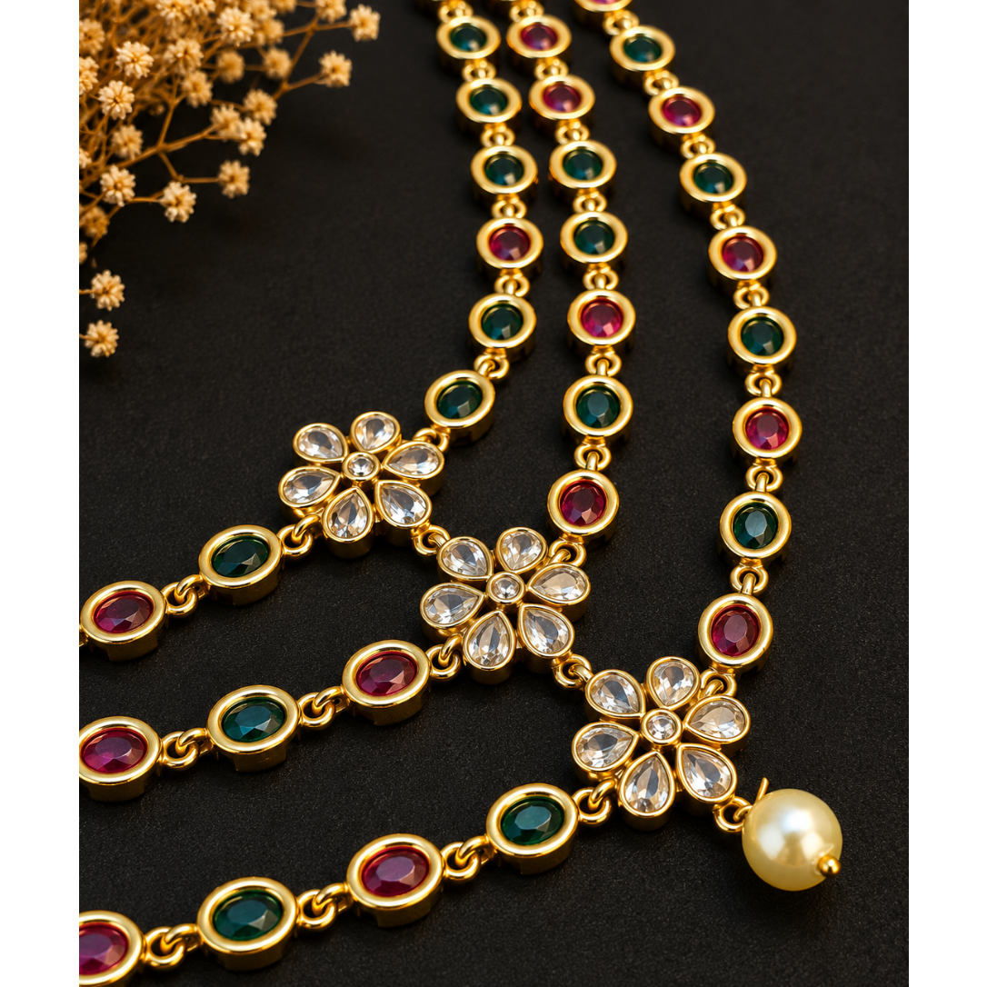 Blush Cascade Necklace