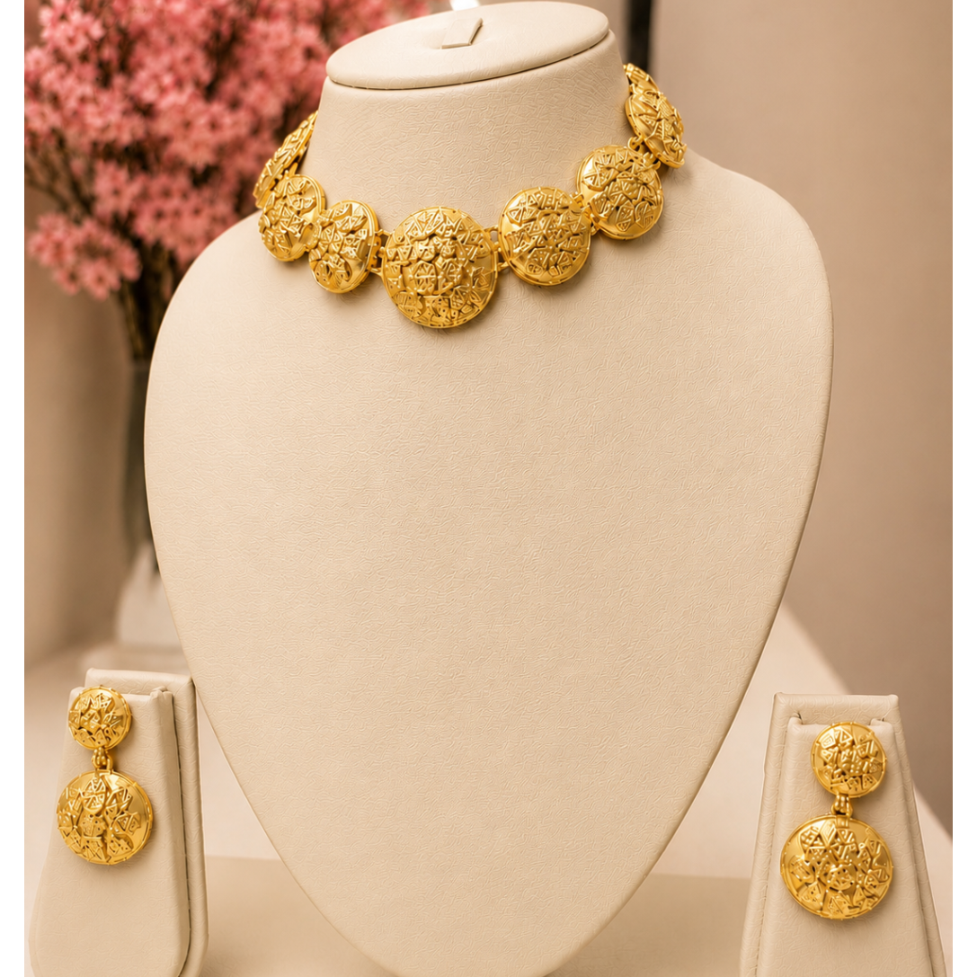 Coin Medallion Necklace