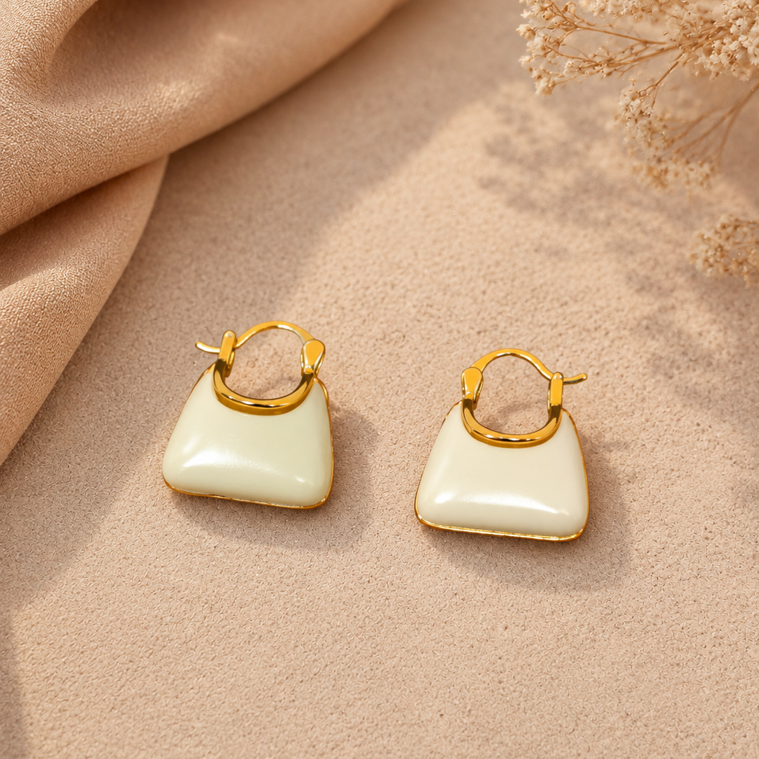 Charm Hoop Earrings