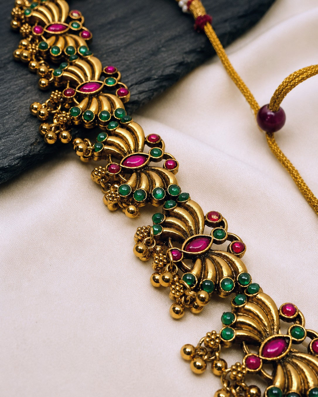 Butterfly Fringe Necklace Set