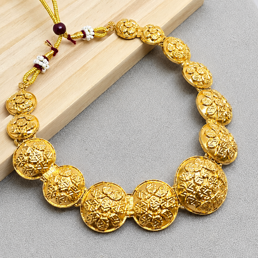 Coin Medallion Necklace